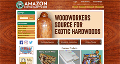 Desktop Screenshot of amazonexotichardwoods.com